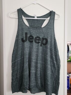 Jeep Logo Racerback Tank Top